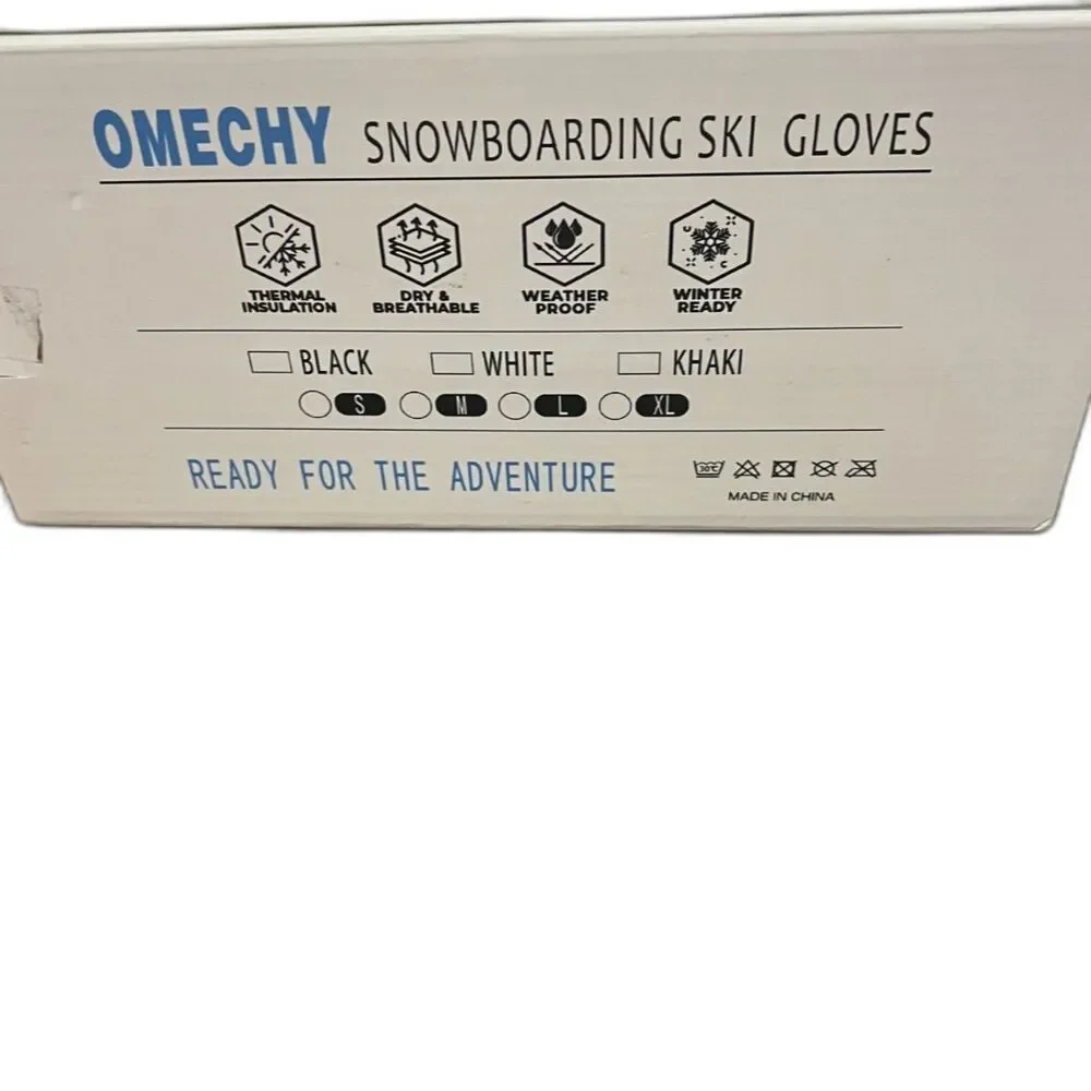 Omechy Men Women Waterproof Ski Layer Touch Screen Gloves New